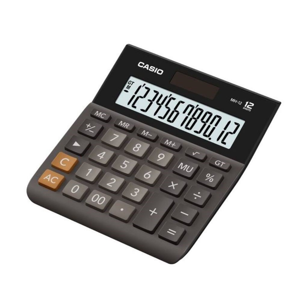 

Kalkulator Casio DH-12 / MH-12 Original Bisa Cod