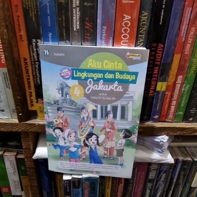 PLBJ 4 Aku Cinta lingkungan dan budaya Jakarta kelas 4 SD BY Sukanti Tiga Serangkai