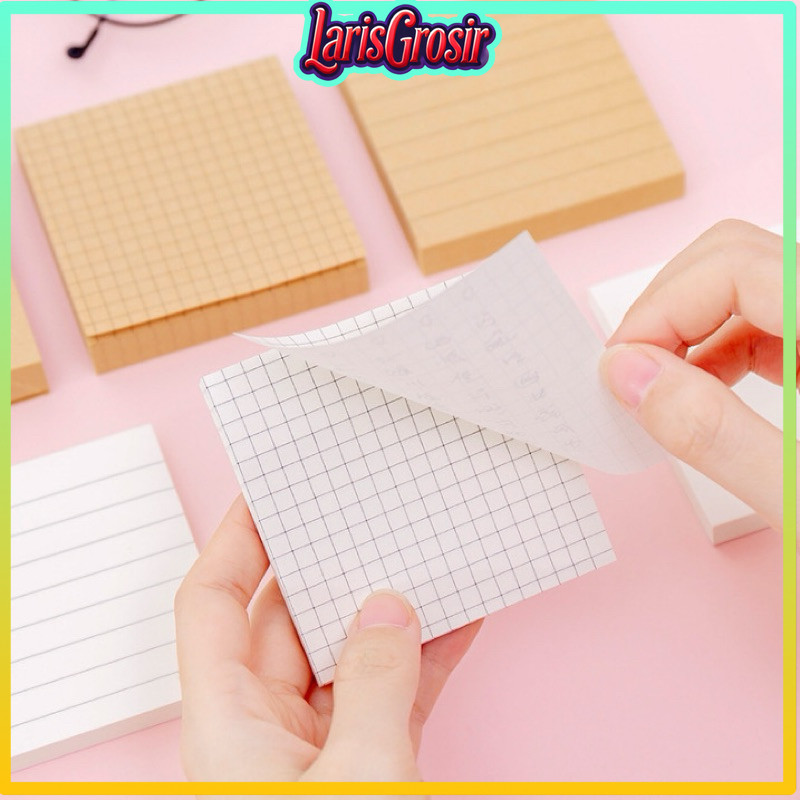 

COD Makassar Sticky Note Memo Kraft Paper / Memopad Sticky Notes Vintage / Memo Tempel Mini Simple / Sticker Notes Catatan Mini