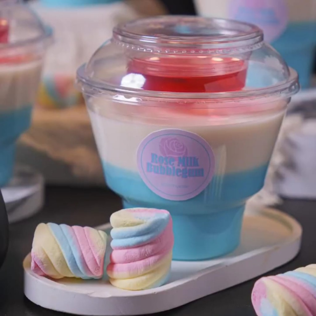 PROMO CUP MIKA DELI SALAD ISI PCS / CUP PUDING DELI / KEMASAN SALAD BUAH PUDING FLA