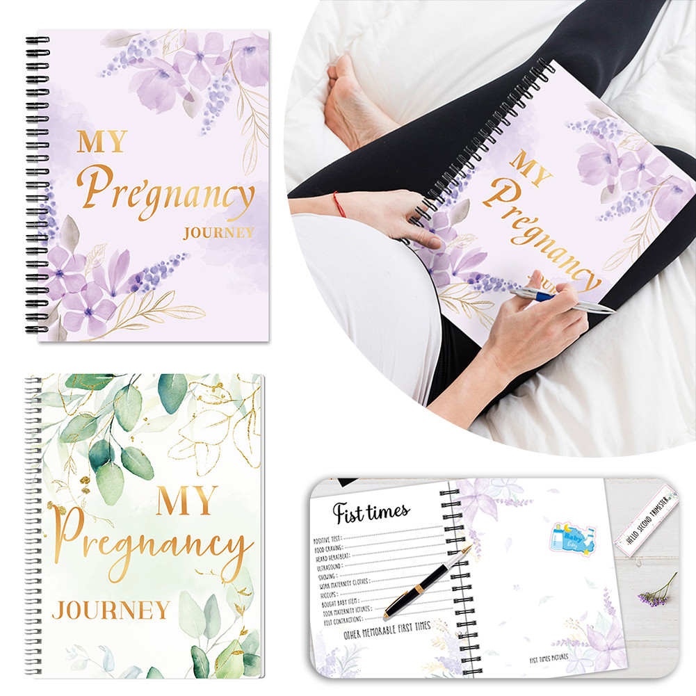 

Pregnacy Journey Memory Books 40 Weeks Pregnancy Journal The Baby Keepsake Books Planner Present For New Parent