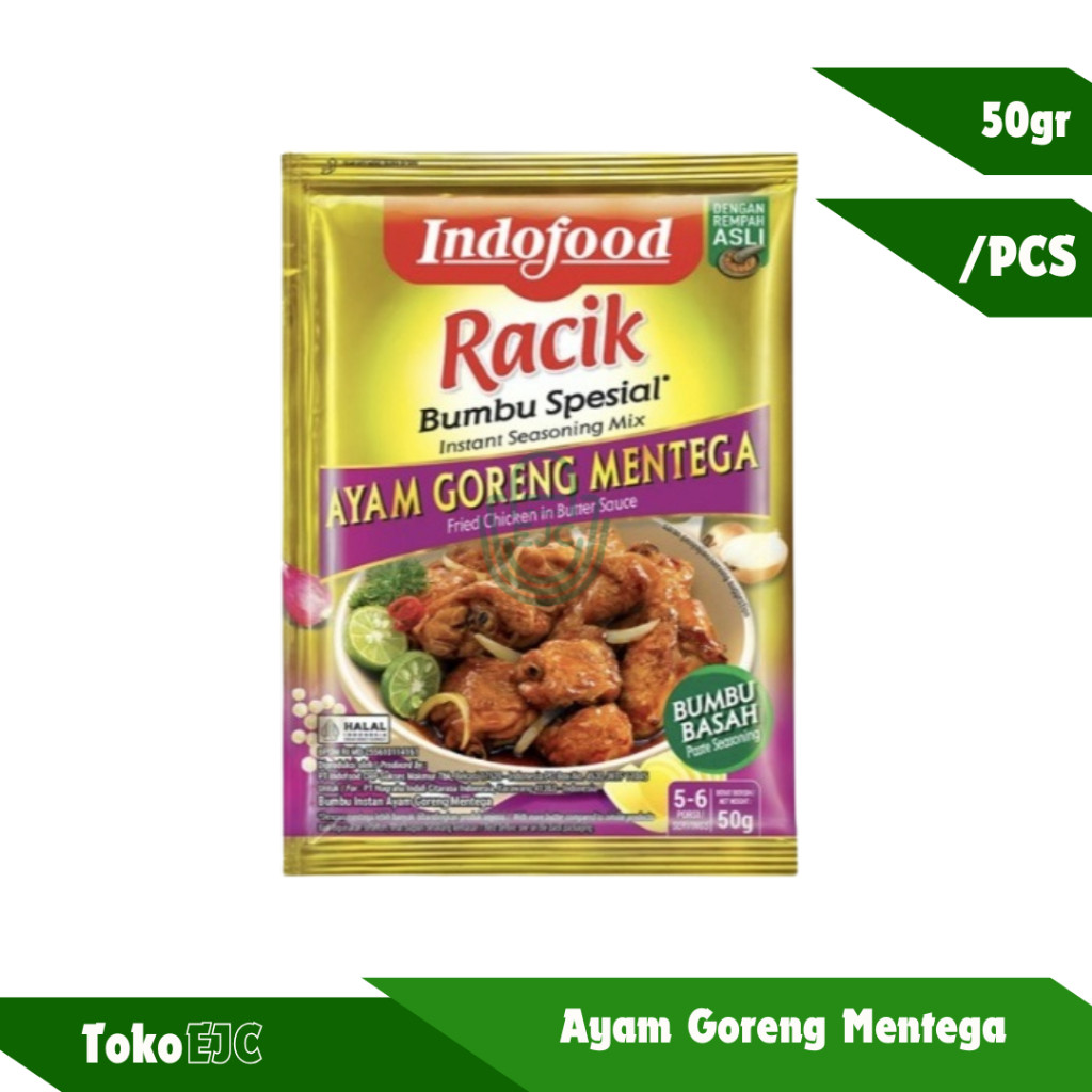 

[EJC] Indofood racik bumbu basah ayam goreng mentega 50gr/pcs