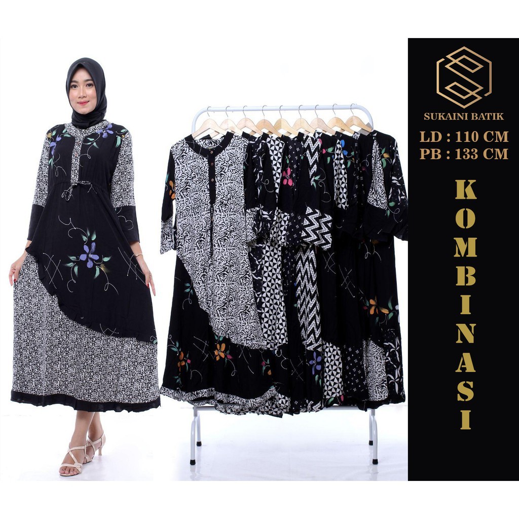 

DIKASHOP_ID SUKAINI BATIK KOMBINASI PRINT LUKIS