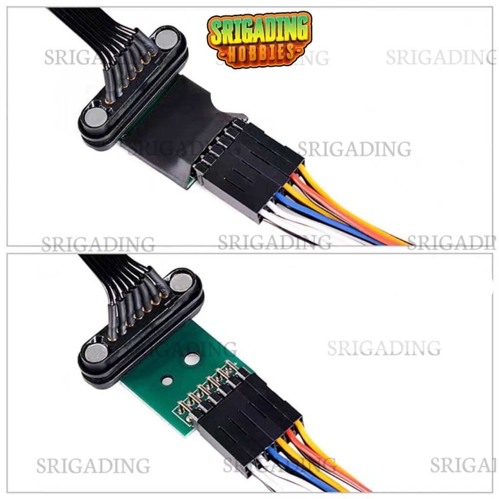 Socket Magnet DumboRC X6DCG Lampu Realistic RC