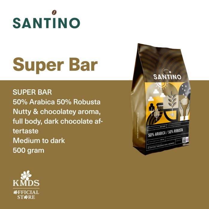 

Santino Coffee Super Bar 500gr