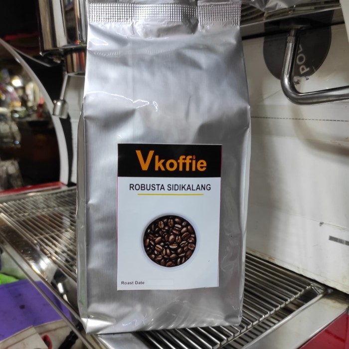

Vkoffie Roasted Bean Robusta Sidikalang 550gr - BIJI