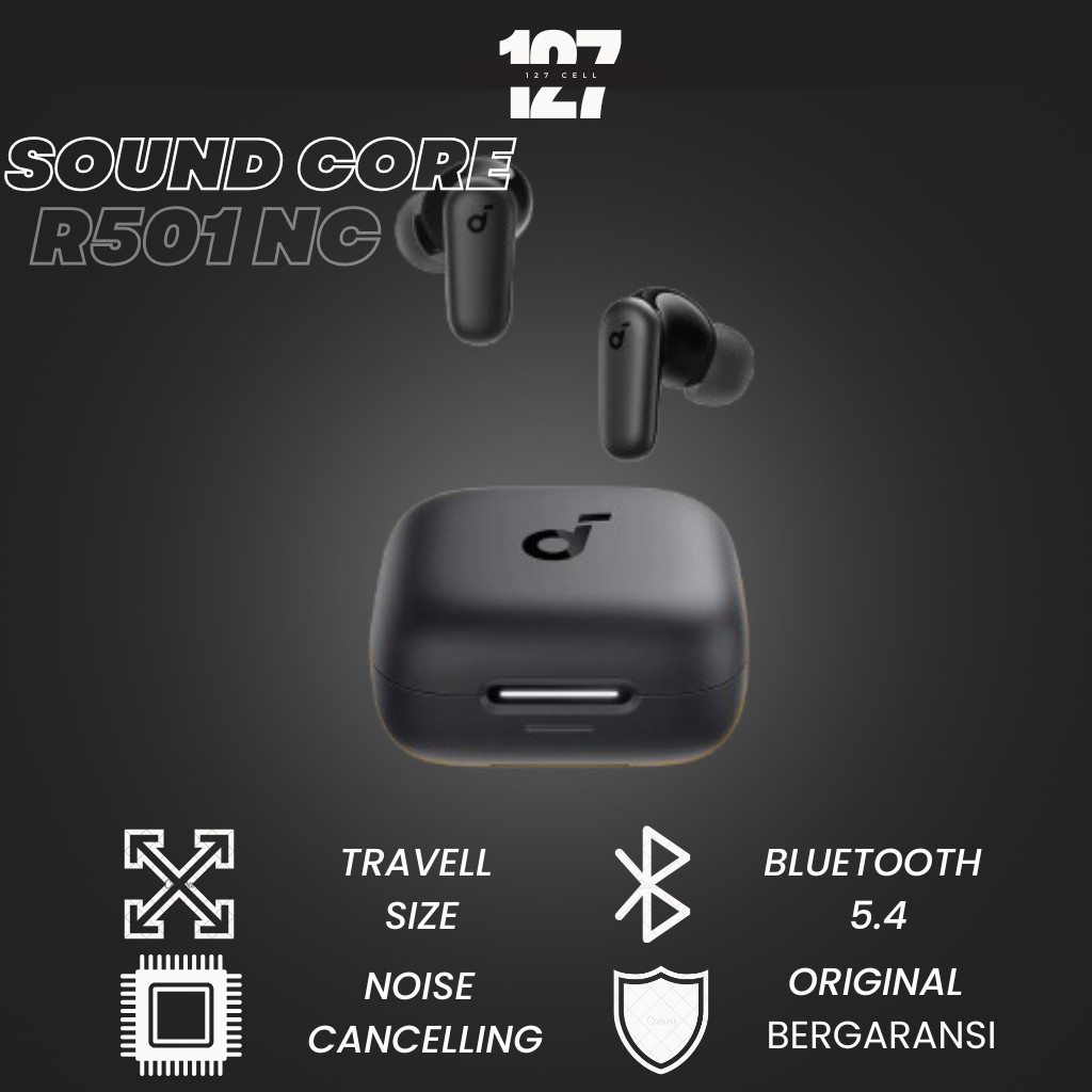 Anker Soundcore R50i NC TWS Bluetooth 5.4 Anc Noise Cancelling Gaming Mode Bass Boost