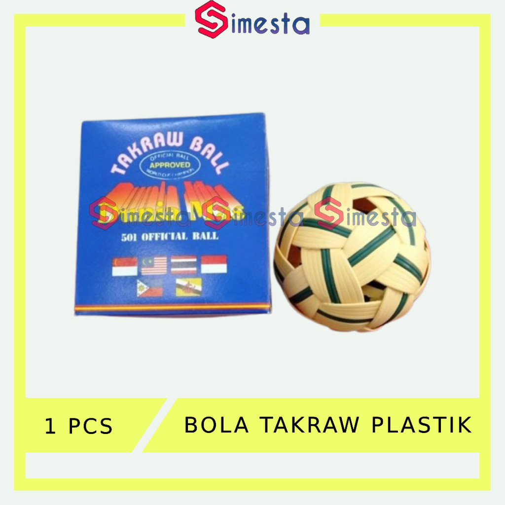 Bola takraw plastik bola mas