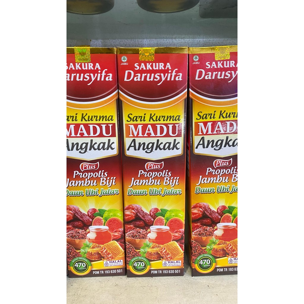

Darusyifa Madu Angkak Sari Kurma Meningkatkan Trombosit - 470 Gram