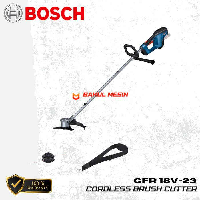 Bosch Cordless Brush Cutter GFR 18V-23 Mesin Potong Rumput Baterai GFR18V-23