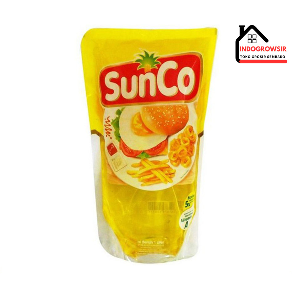 

Sunco Minyak Goreng Sawit Premium Cooking Oil Pouch 1 L