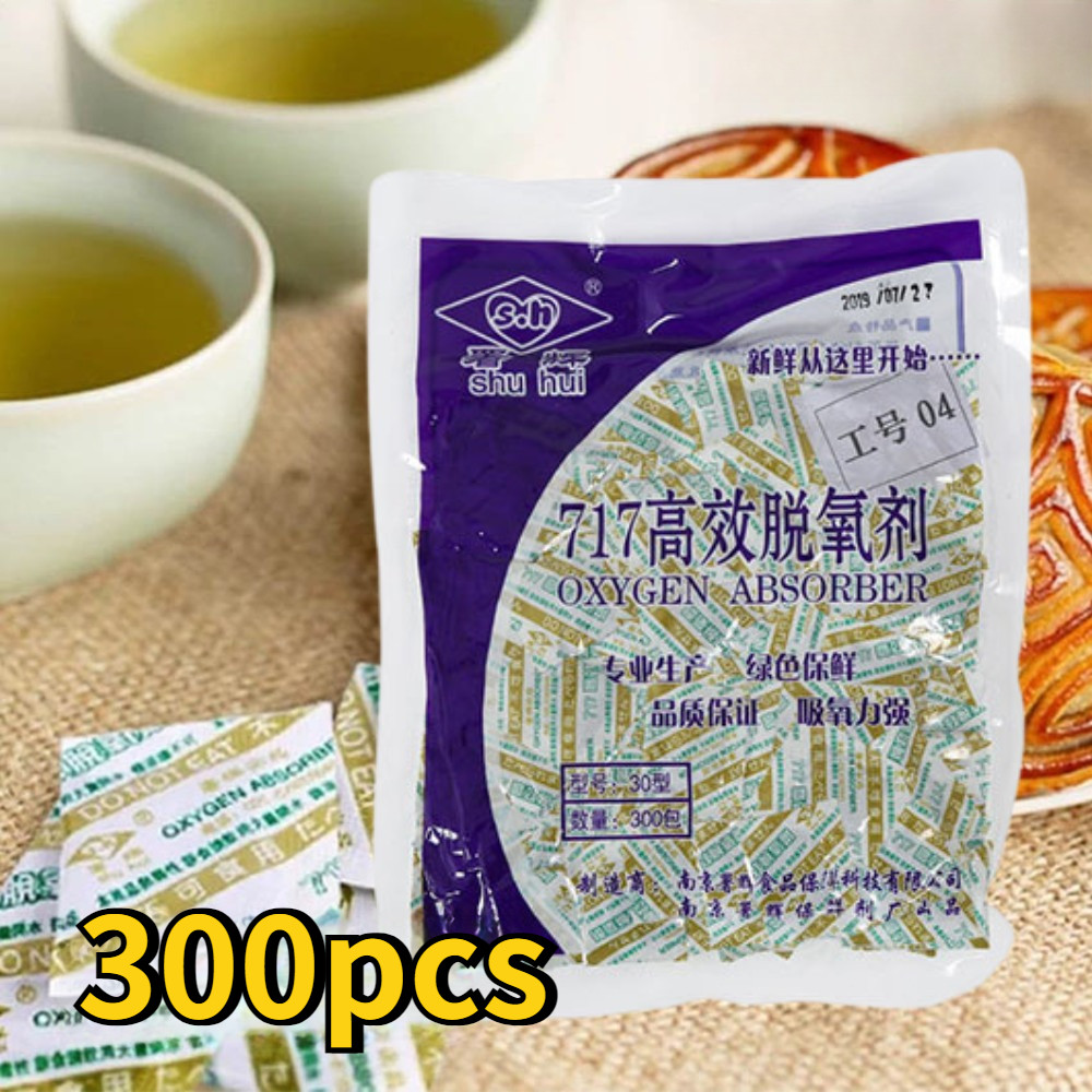300Per Bungkus Oxygen Absorber Food Grade/Natural Desiccant Food Grade