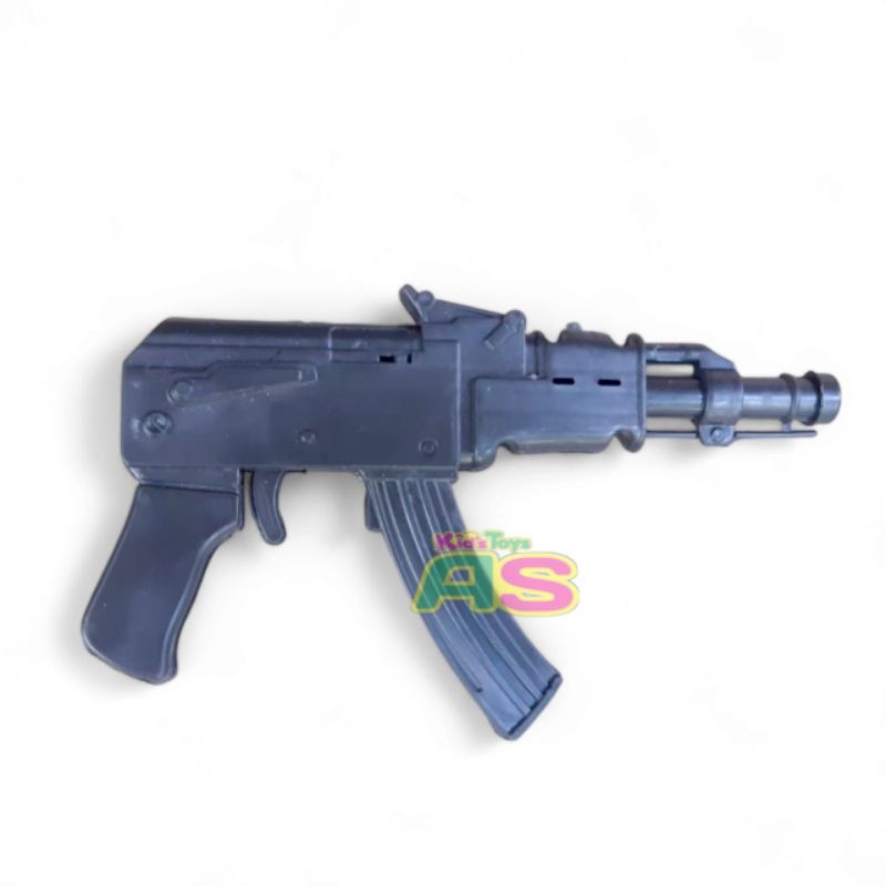 MAINAN TEMBAK PELURU KACA / MAINAN TEMBAK AK47 PELURU KACA / MAINAN ANAK PISTOL PELURU KACA HITAM