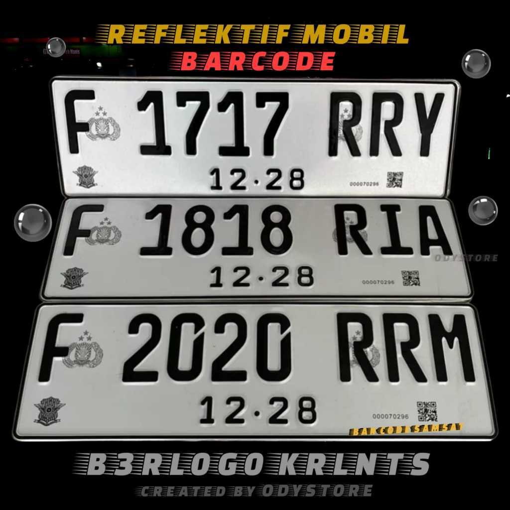 PLAT REFLEKTIF MOBIL INSTAN