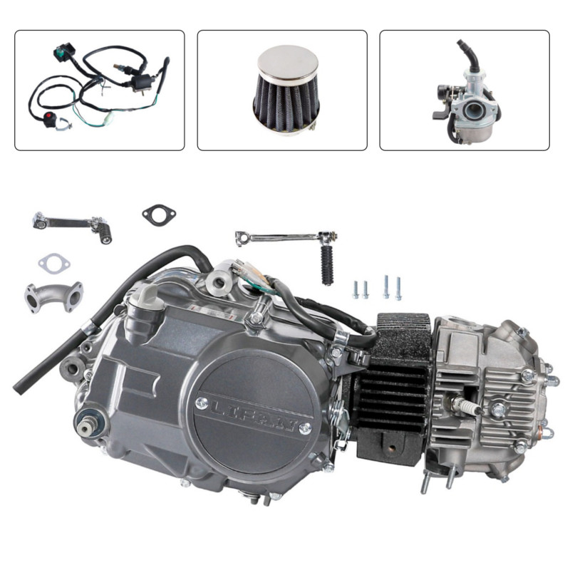 Lifan 125cc 4-Stroke Racing Engine Motor set For Honda Trail CT70 CT90 Z50 CRF50 XR50 Apollo RFZ SSR