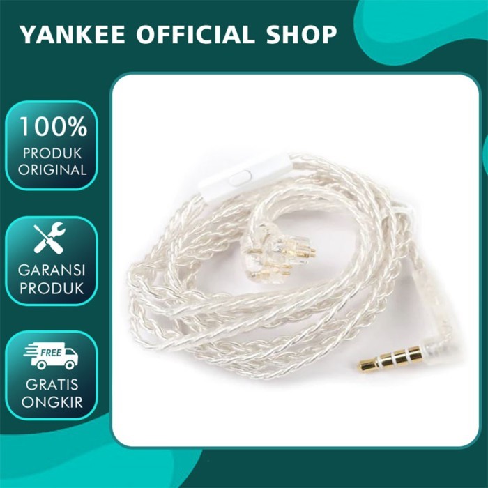 ✔W.H.Sw✔ - PROMO Kabel QKZ X HBB Replacement Cable with Mic Cable Original QDC