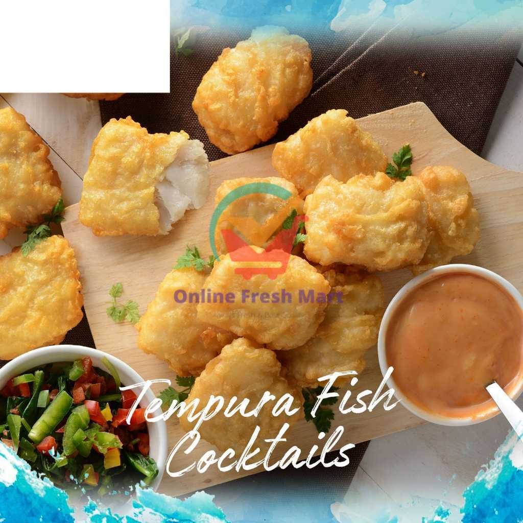 

Tempura Fish Cocktails Pacific West 1 Kg (KHUSUS INSTANT) - Online Fresh Mart Denpasar