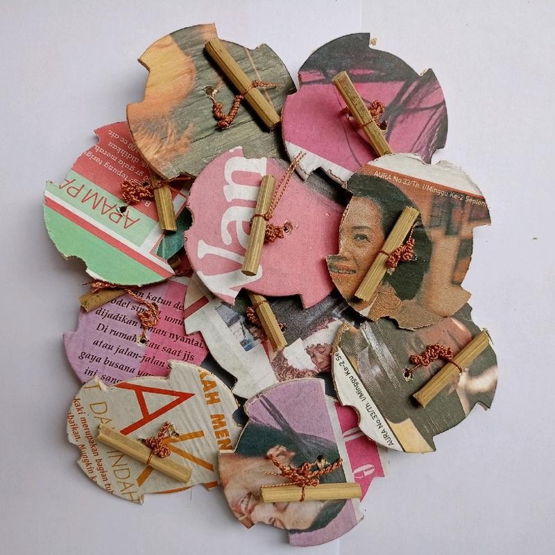 50 PCS MAINAN GANGSING JADUL KAYU MURAH / MAINAN JADOEL GANGSING JANTRA TARIK/ GANGSING KAYU TRIPLEK