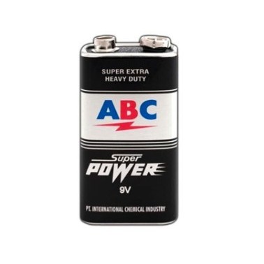 Batre ABC 9 volt super power / baterai / battery / batu abc by Blezzystore