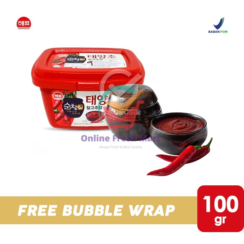 

Sajo Hot Pepper Paste / Pasta Cabe Gochujang Korea (100 gr) - Online Fresh Mart Denpasar