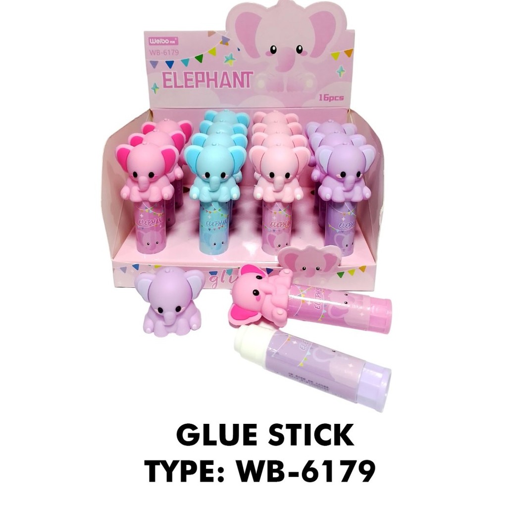 

FYM WEIBO GLUE STICK TYPE WB-6179 (LEM KERTAS BERBENTUK STICK)