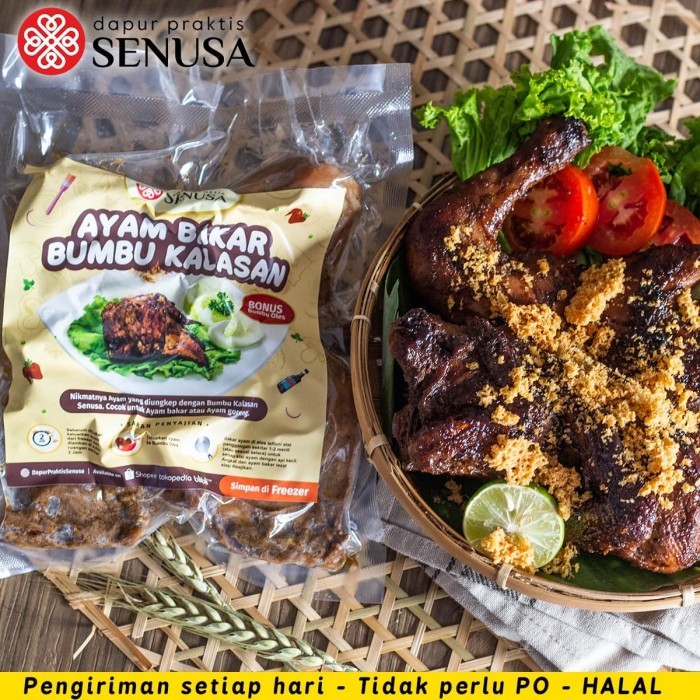 

✨TERLARIS -Ayam Bakar / Goreng bumbu Kalasan Empuk (Manis/ Gurih) – 5 Potong - 4 Pcs (1 Ekor)