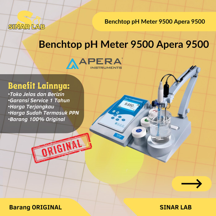 Benchtop pH Meter 9500 Apera 9500