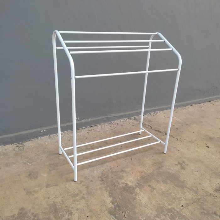 jemuran rak handuk jumbo full besi