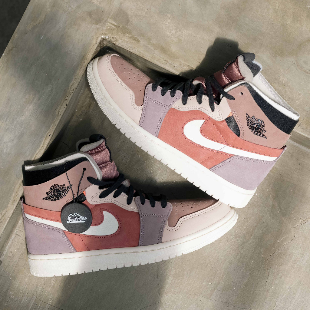 【100% Authentic】 Air Jordan 1 High Zoom CMFT Canyon Rust
