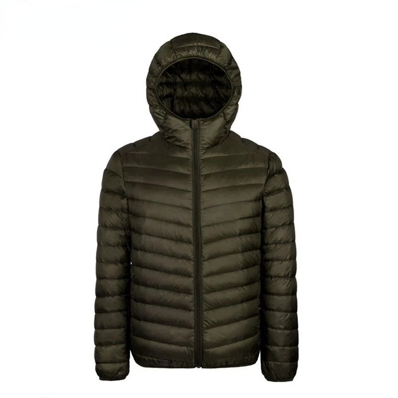 Down Jacket Men's 2022 New 90% White Duck Down Super Light Down Jacket Men's Lightweight Thermal Coa