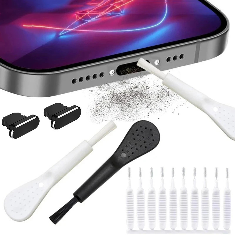 10PCS Universal Cleaning Brush Bluetooth Wireless Earphone Dust Removal Tool for IPhone 14 IPad AirP