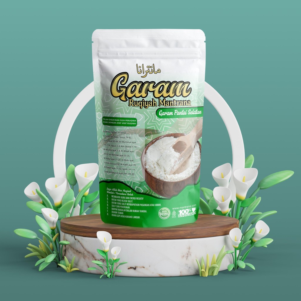 

Garam Ruqyah Mantrana Himalaya 1 Kg - Media Pembuka Aura Negatif dan Menetralisir Energi Jahat - Hitam, Bahan