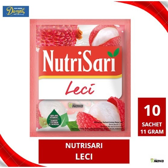 

Nutrisari Leci Renceng Renteng (isi 10 Sachet)