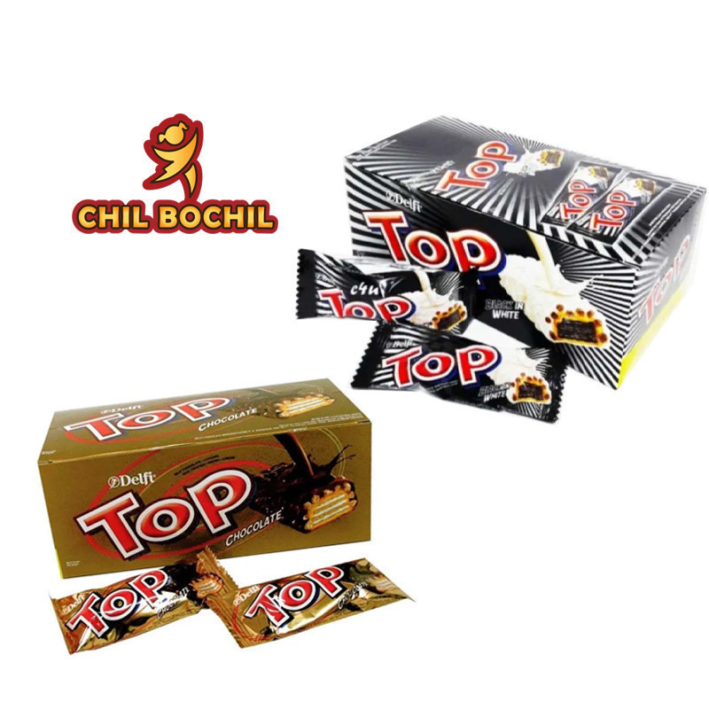 

WAFER TOP BOX ISI 24 X 9GRAM BONUS 2 PCS - CHIL BOCHIL