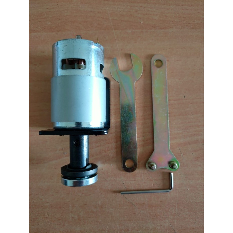 PAKET!!!! Dinamo Motor 775 Circular mini table saw - Tanpa Saw