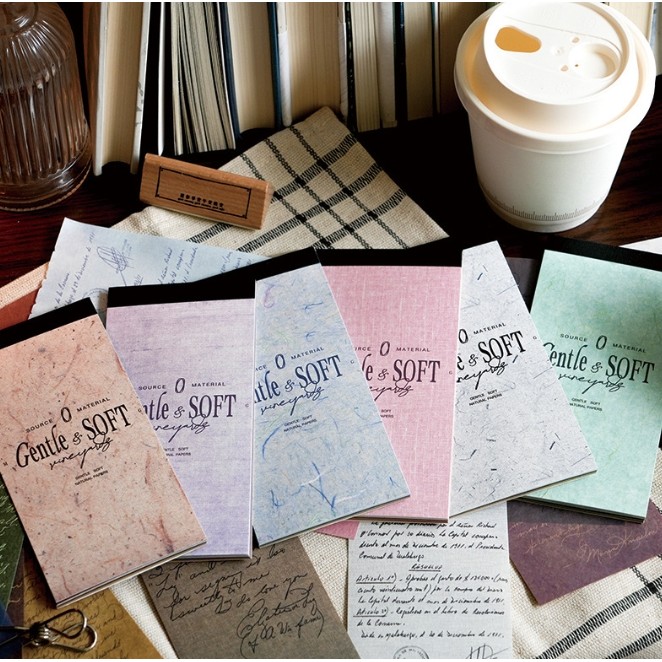 

30 pcs Vintage Gentle monologue Decorative paper writable memo Diy Diary Album Scrapbooking material Creativity Background paper