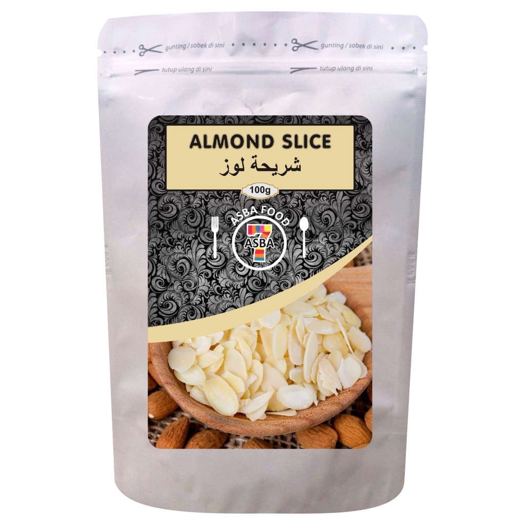 

ASBA KACANG ALMOND SLICE 100GR