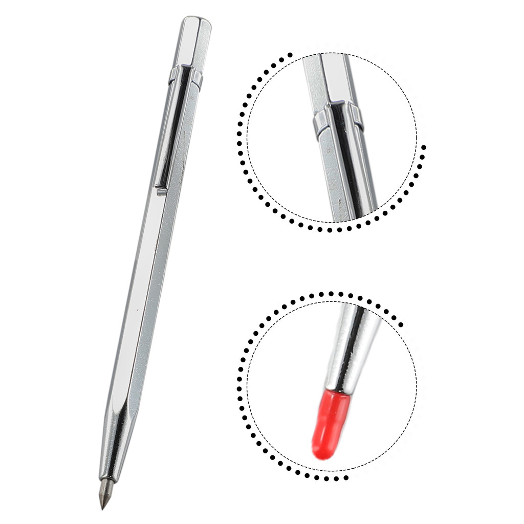 

1PC Diamond Metal Engraving Pen Tungsten Carbide Scribing Pen Tip Steel Scriber Scribe Mark Marker For Glass Metal Wood Carving
