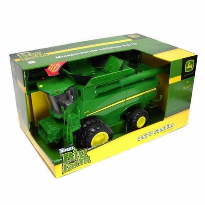 diecast alat berat ERTL Big Farm John Deere S670 Combine
