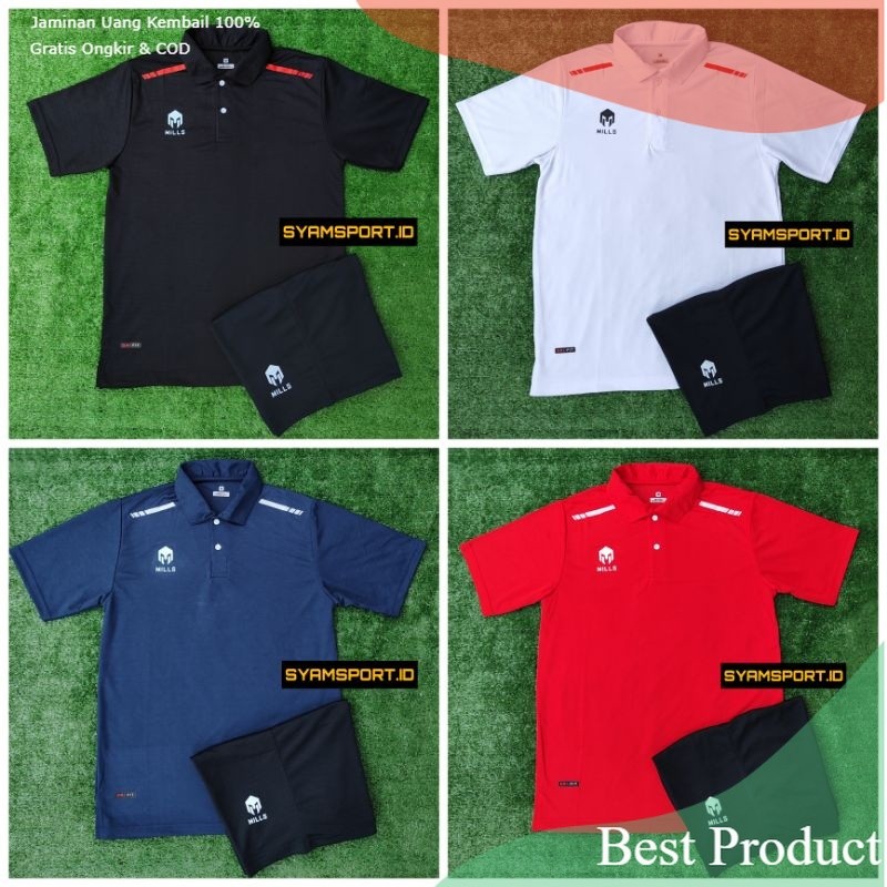 Jersey Bola / Jersey Futsal Polo Berkerah Grade Ori Lokal / Setelan Jersey Sepakbola / Jersey simpel