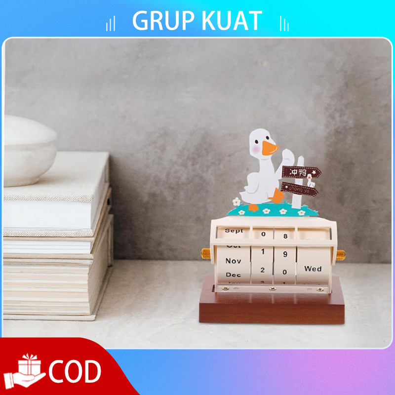 

Rotatable Wheel Calender Masa Aesthertic Calendar Kalender Meja Sepanjang Perpetual Calendar