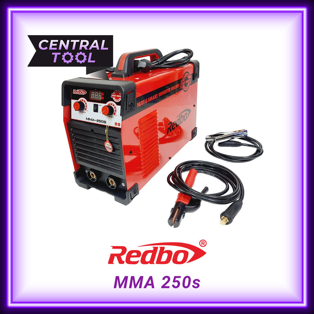 Mesin Las Travo Las REDBO MMA-250 s Inverter Las Redbo MMA 250s