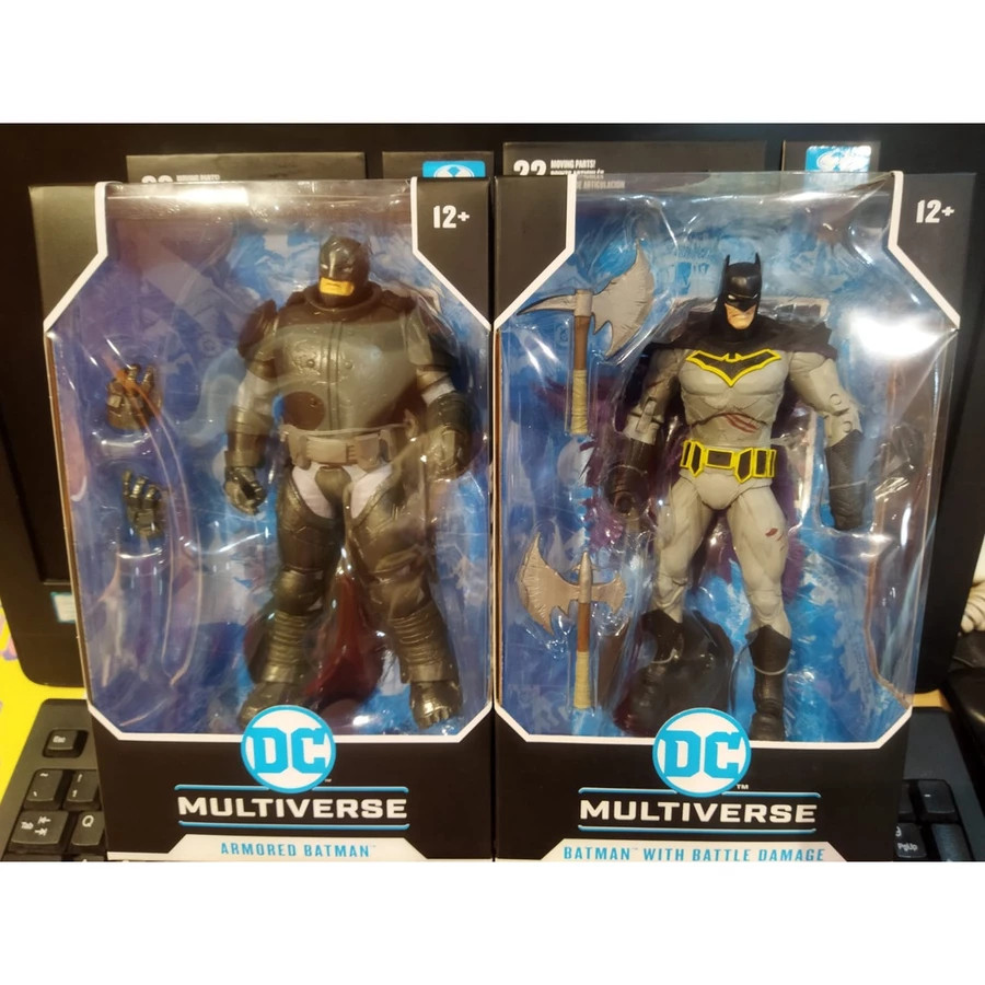 Mcfarlane DC Multiverse Armored Batman with battle damage