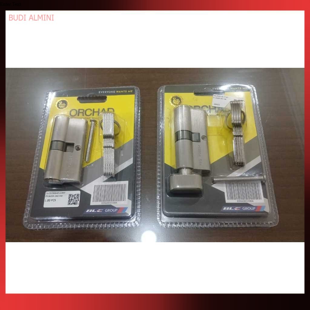 ORCHAD CYLINDER KNOB Silinder Kunci Pintu 65 mm x 32 mm ORCHAD SILINDER KUNCI KUNCI PINTU PUTAR 65MM