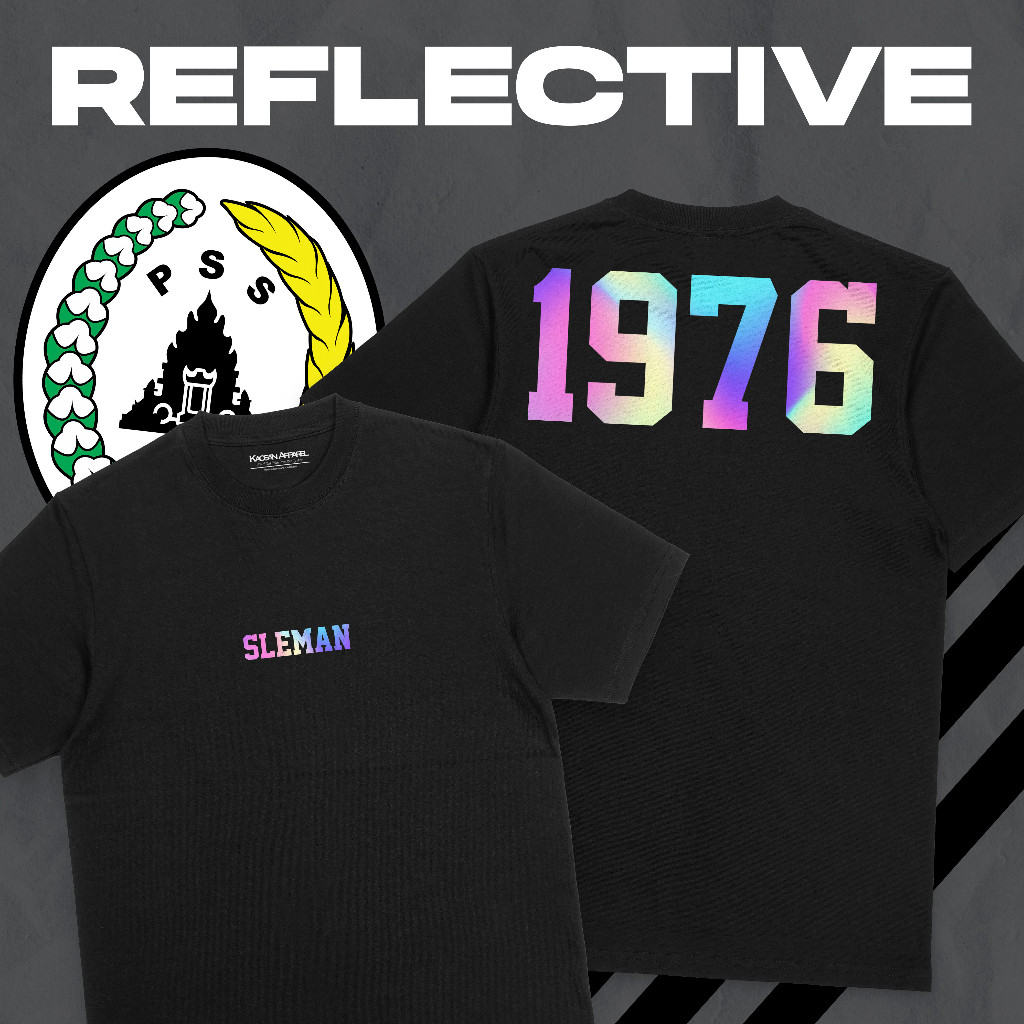 Kaos PSS "SLEMAN Reflektif" - Kaos Pss Sleman/Kaos BCS/Kaos BCS Curvasud/Kaos Pss BCS