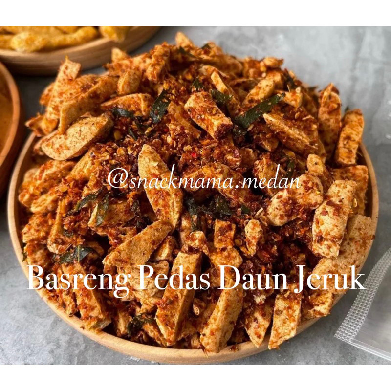 

[500GR] BASRENG HOMEMADE BASO GORENG PEDAS DAUN JERUK / BASRENG ORIGINAL DAUN JERUK