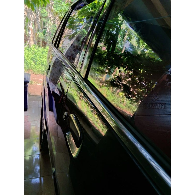 karet pelipit kaca pintu luar Karimun Estilo crome