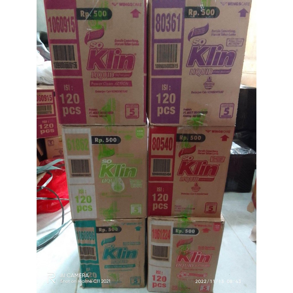 

1 Dus SOKLIN Liquid / SOKLIN Cair 22ml Isi 10 Renceng