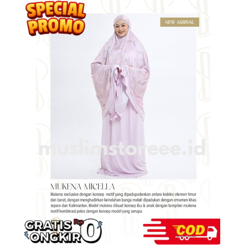 RABBANI - Mukena Micella / Mukena Rabbani Terbaru Original Murah