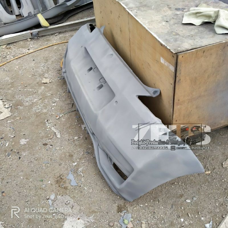 Bemper belakang HONDA BRIO Old Custom Noblesse Gk5 Asli Duraflex